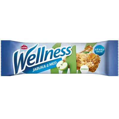 Bambi Wellness Žitarice Med Jabuka 23 g