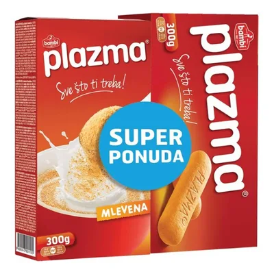Plazma Keks I Mlevena Xxl 300 g