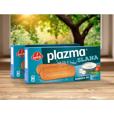 Plazma Keks Slana Bambi 130 g