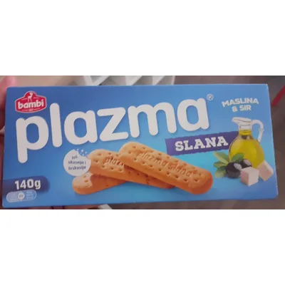 Plazma Keks Slana Kikiriki Bambi 180 g