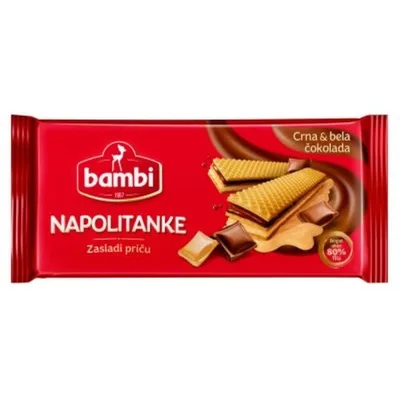 Bambi Napol. Bela/Crna Cok 185 g