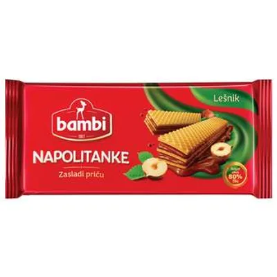 Bambi Keks Napolitanka Lesnik 185 g