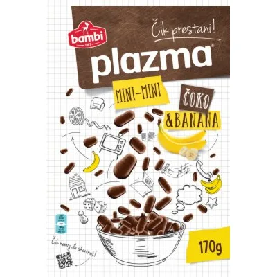 Plazma Keks Mini Mini Coko Banana Bambi 170 g