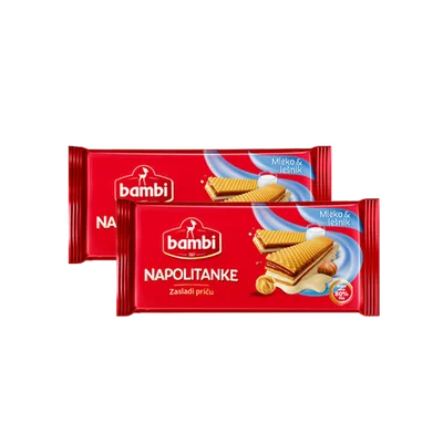 Bambi Vafl Čokolada 370 g