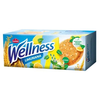 Bambi Keks Wellness Limunana 210 g