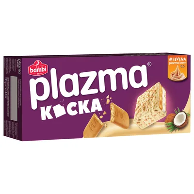 Plazma Keks Bambi Kocka Mlecna Cokolada 270 g