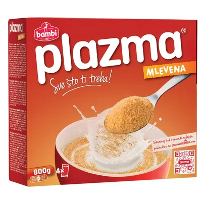 Plazma Mlevena Bambi 800 g
