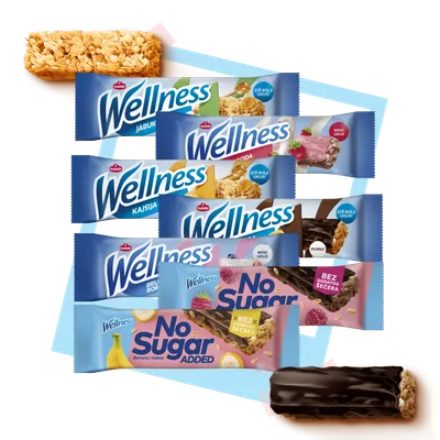 Bambi Keks Wellness No Sugar Pomorandza I Cokolada Keks 125 g