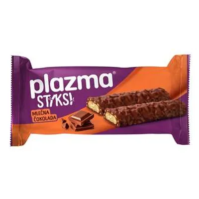 Plazma Keks Stiksi Preliven Mlecnom Cokoladom Bambi 30 g