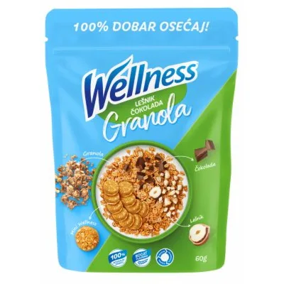 Well.Granola Lesnik I Cokolada 60 g