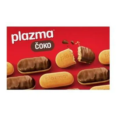 Plazma Keks Čoko Preliven Mlečnom Čokoladom Bambi 160 g