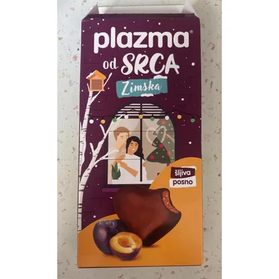 Plazma Od Srca Sa Sljivom Prelivena