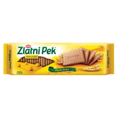 Bambi Keks Posni Zlatni Pek 250 g
