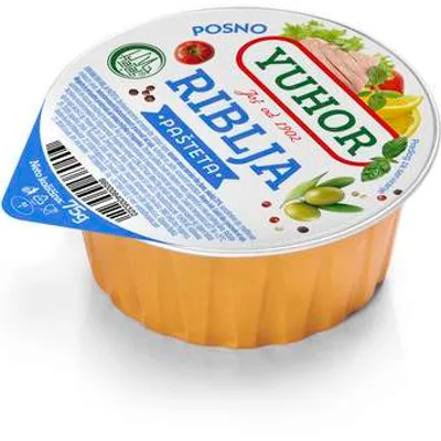 Yuhor Pasteta Riblja Posno 75 g