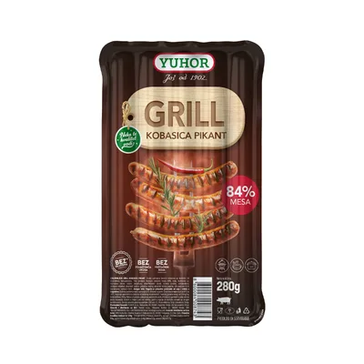 Yuhor Kobasica Gril Pikant 280 g