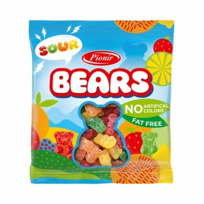 Bombone Sour Bears Pionir 100 g