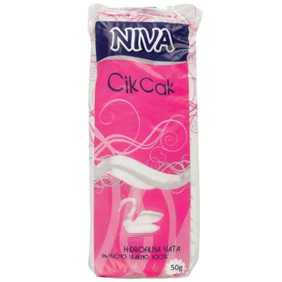 Vata 100% Pamuk Cik-Cak Niva 50 g