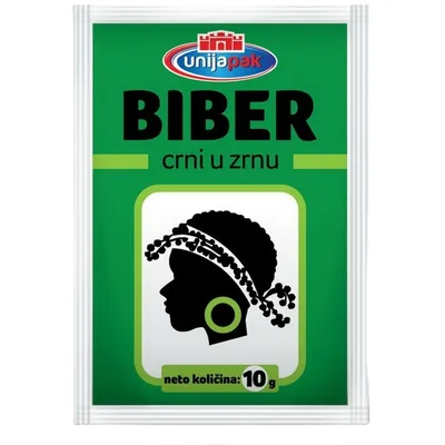 Unijapak Biber Zrno 10 g