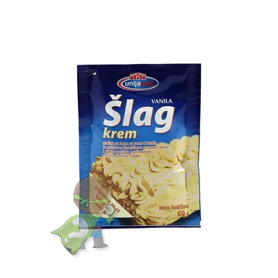 Šlag Krem Malina Unijapak 60 g