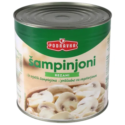 Šumadija Kgm Šampinjoni Rezani 370 g
