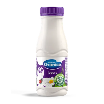 Jogurt Flasica 2.8% Granice Granice Doo 250 g