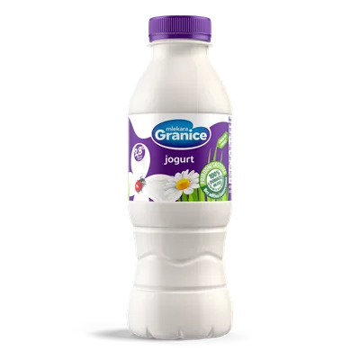 Jogurt 2,8%mm Flaša "granice" 500 ml