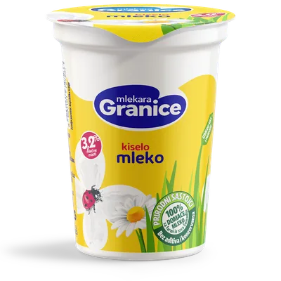 Kiselo Mleko Mlekara Granice 3.2% Casa 400 g