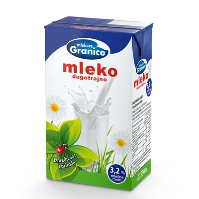 Granice Uht Mleko 3.2% Mm 250 ml