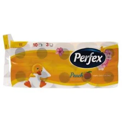 Perfex Toalet Papir Breskva Troslojni