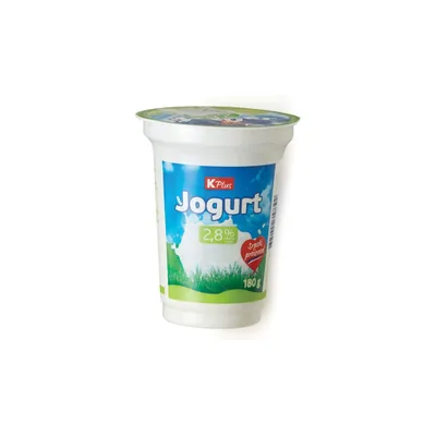K Plus Jogurt 2,8%mm Čaša 180 g