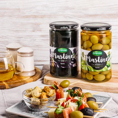 Masline Crne Elite Grčka 720 g