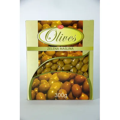 Masline Zelene Bk Elite Grčka 370 g