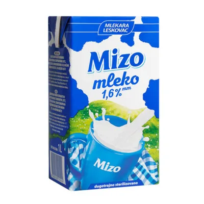 Mleko Uht Mizo Uht 1.6% 1 L