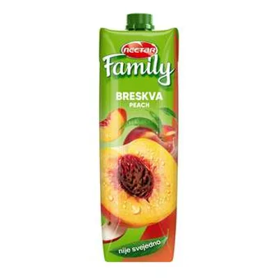 Nectar Family Voćni Nektar Breskva Brik 1 L