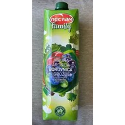 Nectar Family Voćni Nektar Borovnica Brik 1 L