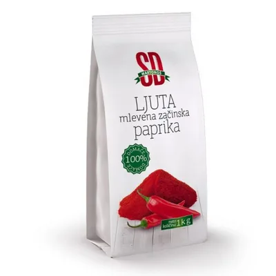 Paprika Ljuta Mlevena Zacinska Sd Martonos 100 g