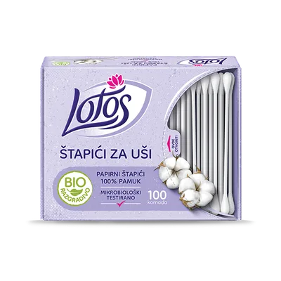 Stapici Za Use Lotos Vateni