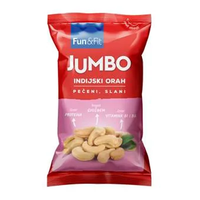 Indijski Orah Suvopečeni Slani Jumbo 75 g