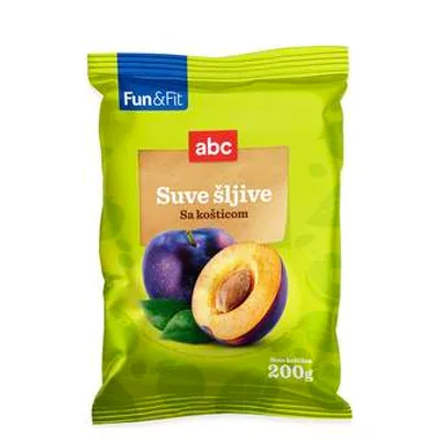 Suve Sljive Sa Kosticom Abc 200 g