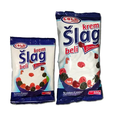 Šlag Krem Gold Vanila 100 g