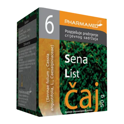 Caj Sena List Malina-Impex 50 g