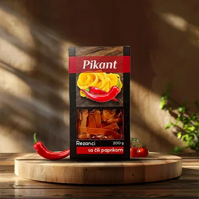 Testenina Alfa Rezanci Pikant Sa Cili Paprikom 200 g