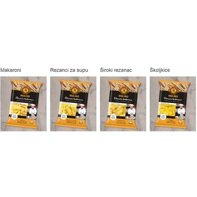 Testo Cipkasti Rezanac Mulino 800 g