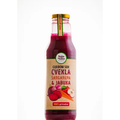 Sok Bistri Cvekla Jabuka Sargarepa Caporione 750 ml