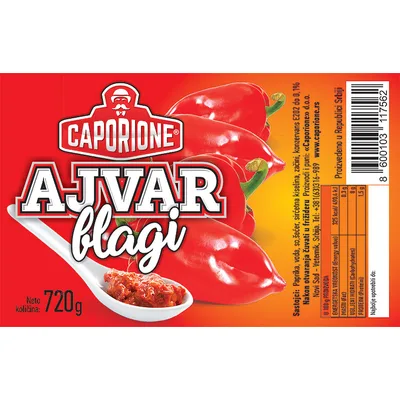 Ajvar Blagi Gurman 680 g