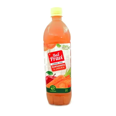 Sok Bistri Bundeva Jabuka Sargarepa Caporion 750 ml