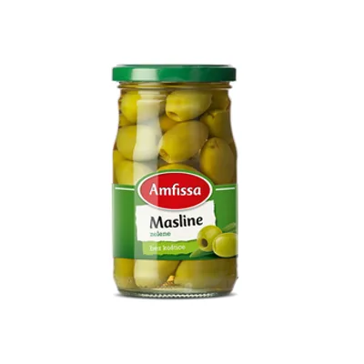 Amfissa Masline Zelene Bez Koštice 300 g