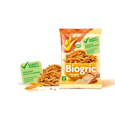 Štapići Integralni Susam Biogric Om Made 70 g