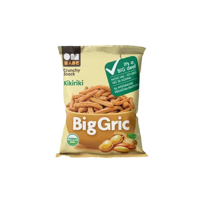 Štapići Integralni Kikiriki Biogric Om Made 70 g