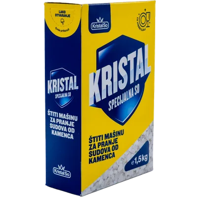 Specijal So “kristal” -Kutija (so Za Mašine Za Sudove) Kristal 1,5 kg